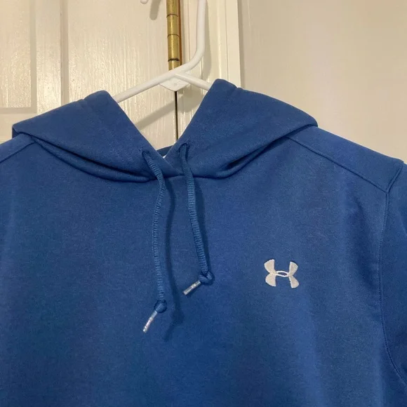 Under Armour Navy Pullover Hoodie - Picture 2 of 4